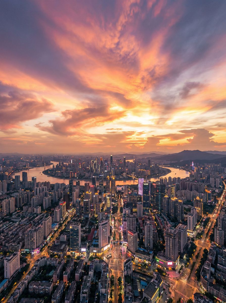 久久综合航拍城市风光视频